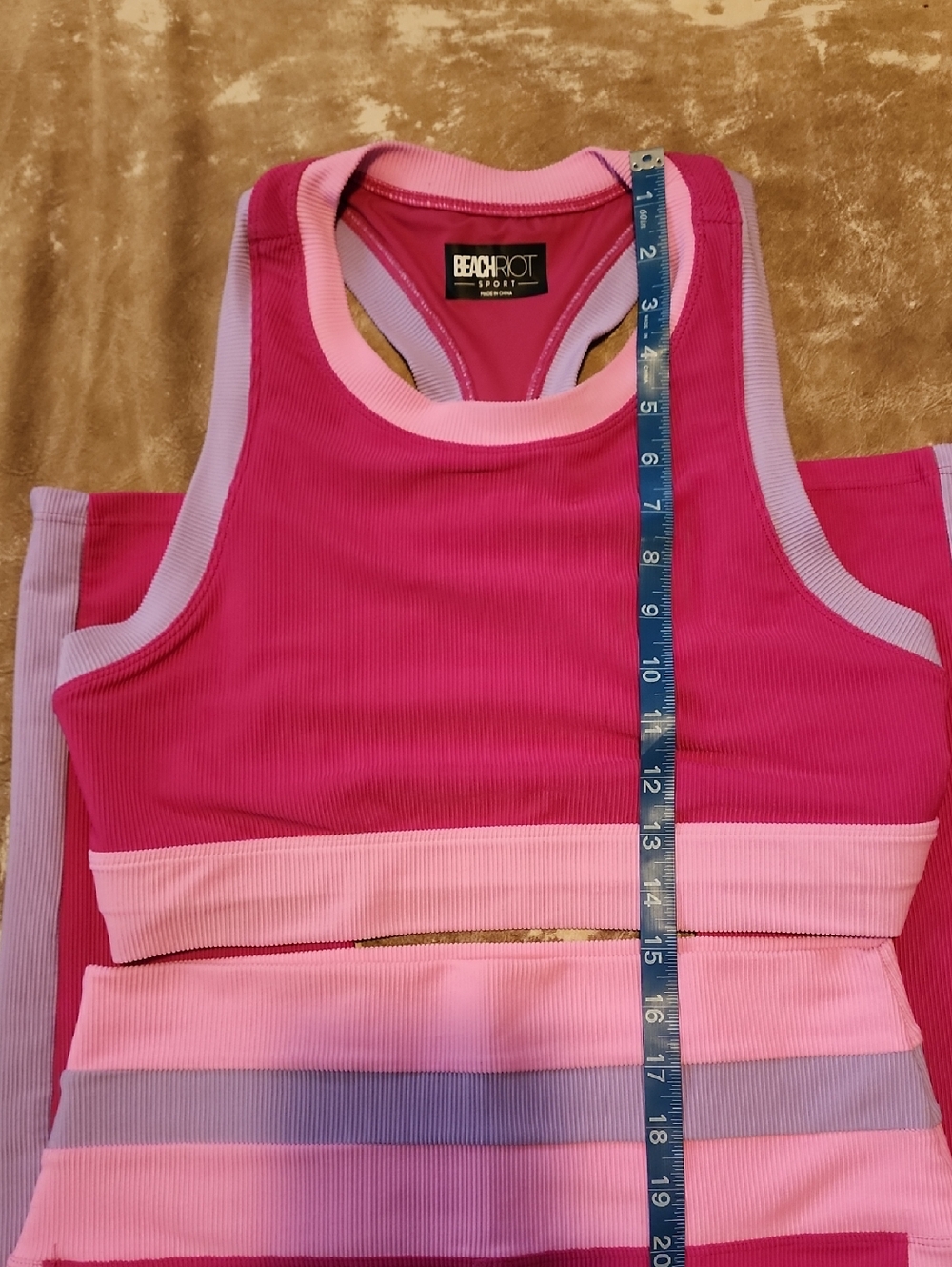 Beach Riot Set Leggings And Sports Bra. XL - Picture 7 of 9